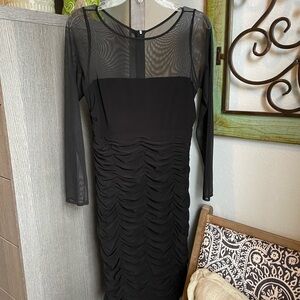 Eliza J black dress #dressed